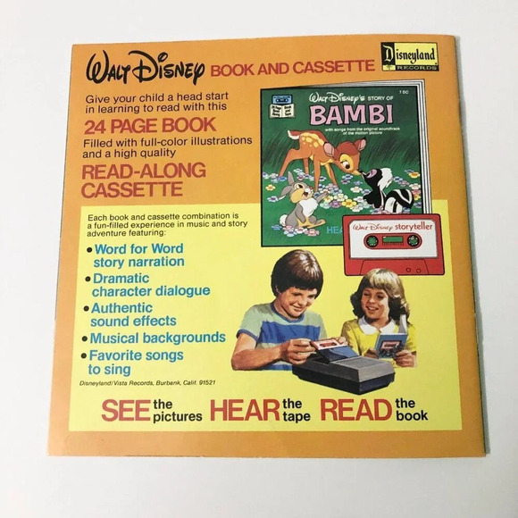 Vintage 1977 The  Rescuers Walt Disneys Storyteller Book only NO Tape - Picture 10 of 12